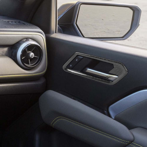 For 2023+ Chevy Colorado & GMC Canyon Interior Door Handle Bowl Cover Trim