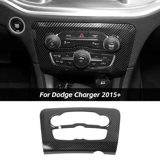 Central Control Air Conditioning A/C Panel Cover Trim for Dodge Charger 2015+｜CheroCar