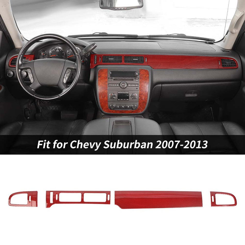 For 2007-2013 Chevy Suburban/Avalanche/Tahoe/GMC SIERRA/Yukon Center Console Dashboard Decorative Panel Trim