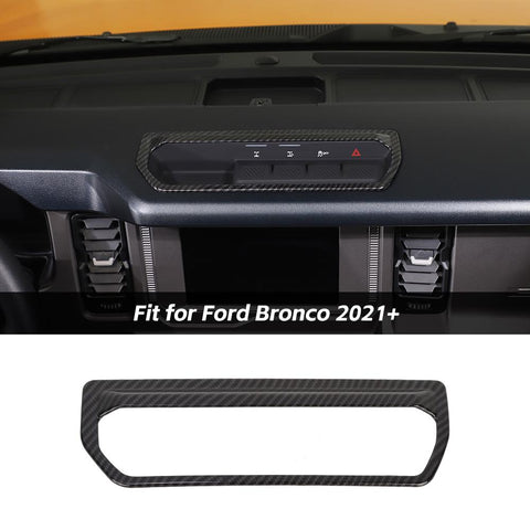 Front Differential Control Switch Panel Trim Decor Cover For Ford Bronco 2021+ Accessories | CheroCar