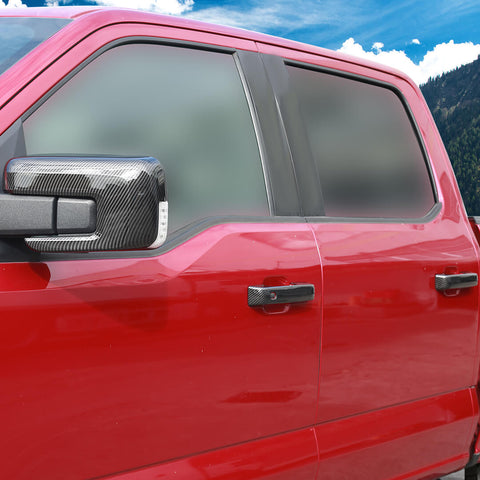 For 2021+ Ford F150 Rearview Mirror Shell Door Handle Cover Trim