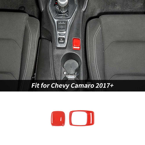 Interior Trim Full Set Available Separately Red For Chevy Camaro 2016+ Accessories | CheroCar