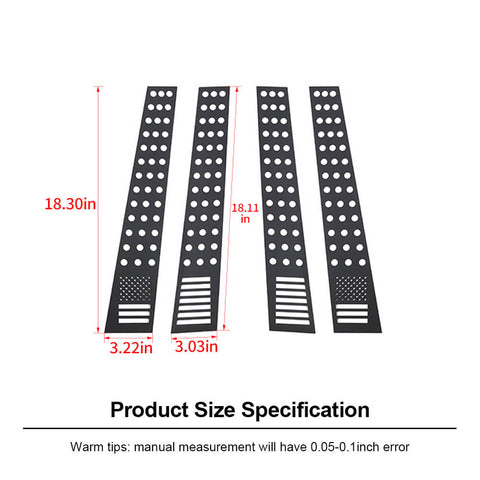 For 2010-2023 Toyota 4Runner Center B Pillar Window Protector Decor Cover Sticker Trim