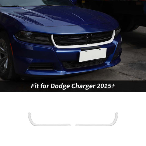 Front Center Grille Grill Cover Trim Strips For Dodge Charger 2015+ Accessories | CheroCar