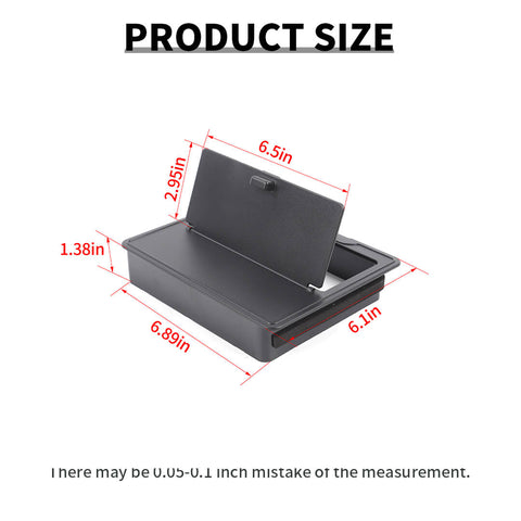 For 2024+ 4Runner Center Console Armrest Hidden Storage Box