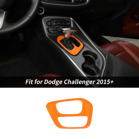 Gear Shift Panel Cover Trim for Dodge Challenger 2015+｜CheroCar