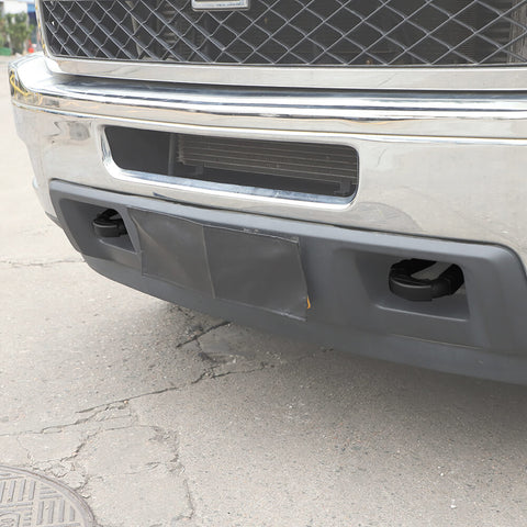 For 2007-2013 Chevy Silverado Front Bumper Tow Hook Trailer Cover Trim