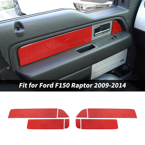 For 2009-2014 Ford F150 Raptor Interior Side Door Cover Stickers Trim
