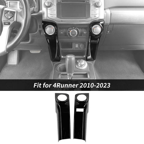 For 2010+ Toyota 4Runner Air Conditioner Center Control Console Cover Trim