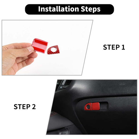 Passenger Storage Grab Handle Button Trim for Dodge Challenger 2015+ & Charger 2010+ & Chrysler 300C 2011+｜CheroCar