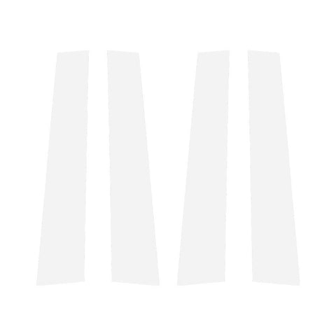 For 2009-2017 Dodge Ram Door Window Polished Chrome Pillar Post Trim