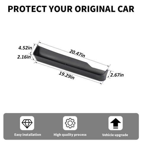 For 2024+ Ford Mustang Co-pilot Center Console Handle Expanded Storage Tray Box