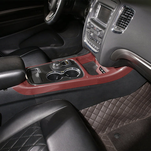 For 2014-2020 Dodge Durango Center Console Gear Shift Panel Cover Trim