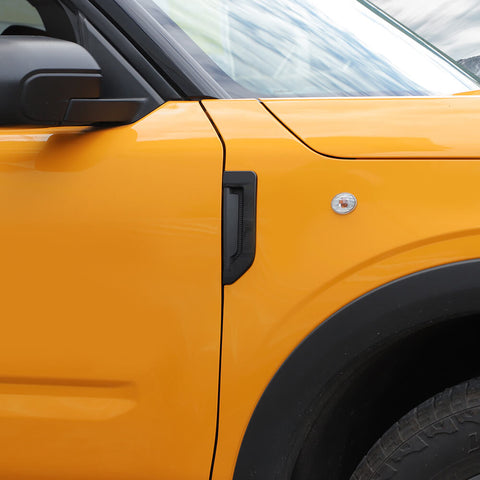 For 2021+ Ford Bronco Sport Fender Side Air Vent Leaf Plate Cover Trim