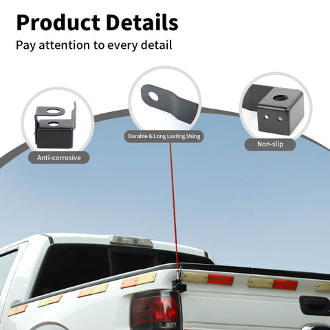 For 2010-2014 Ford F150 Side Tailgate Antenna Bracket Mount Holder