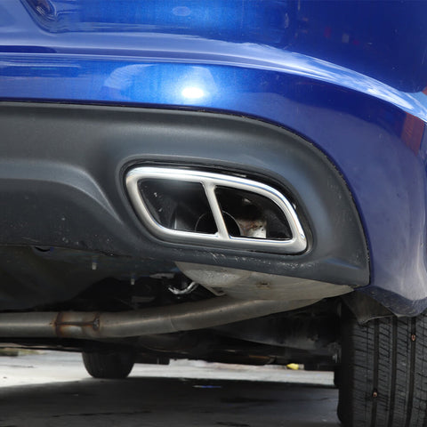 For 2015+ Dodge Charger Rear Tail Throat Decor Cover Trim Frame