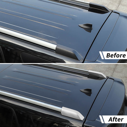 For 2010-2023 Toyota 4Runner Roof Rails Luggage Carrier Rack End Cap Decor Cover Trim