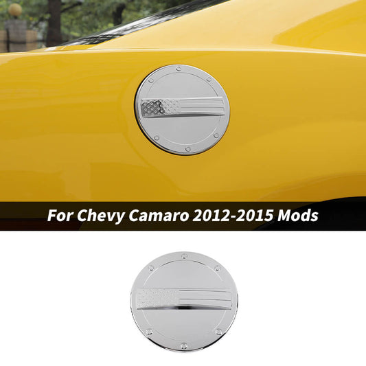For 2012-2015 Chevy Camaro Exterior Fuel Tank Cover Gas Lid Cap Trim