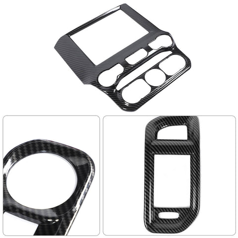 For 2018+ Dodge RAM Interior Steering Wheel Navigation Cover Trim Cover Kit