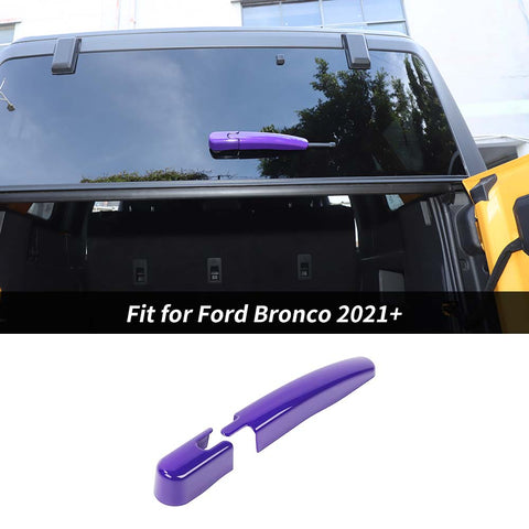 Rear Windshield Window Rain Wiper Cover Trim For Ford Bronco 2021+ Accessories | CheroCar