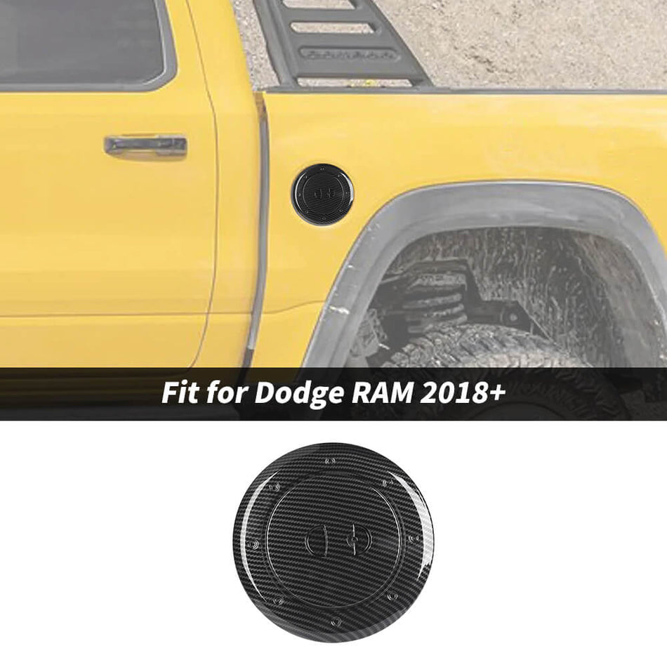 For 2018+ Dodge Ram TRX Fuel Tank Cover Door Gas Filler Cap Trim