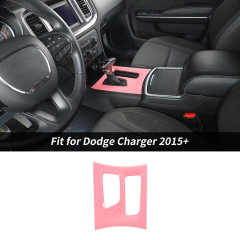 Console Gear Shift Box Panel Trim Cover for Dodge Charger 2015+｜CheroCar