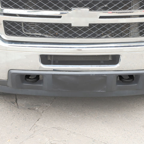 For 2007-2013 Chevy Silverado Front Bumper Tow Hook Trailer Cover Trim