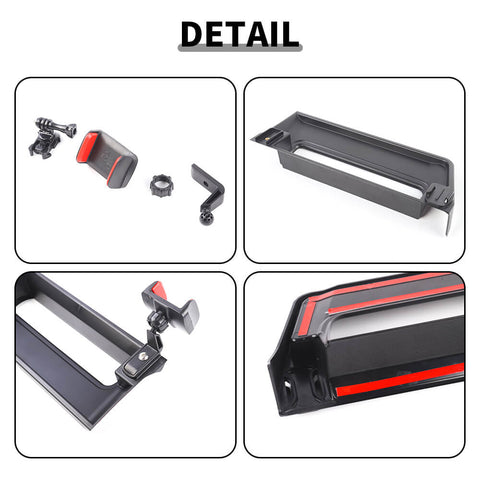 For 2023+ Chevy Colorado/GMC-CANYON Center Console Multi-functional Dashboard Phone Holder Storage Box