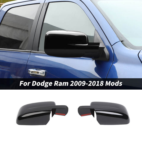 For 2009-2018 Dodge RAM Full View Mirror Cap Shell Trim Cover