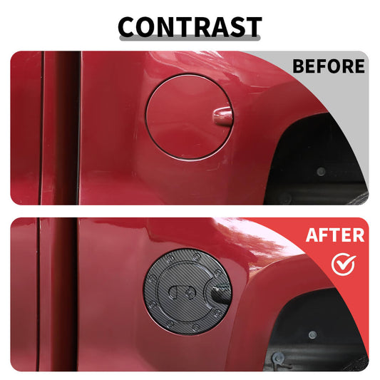 For 2014-2018 Chevy Silverado/GMC Sierra Fuel Tank Door Panel Cap Cover Trim