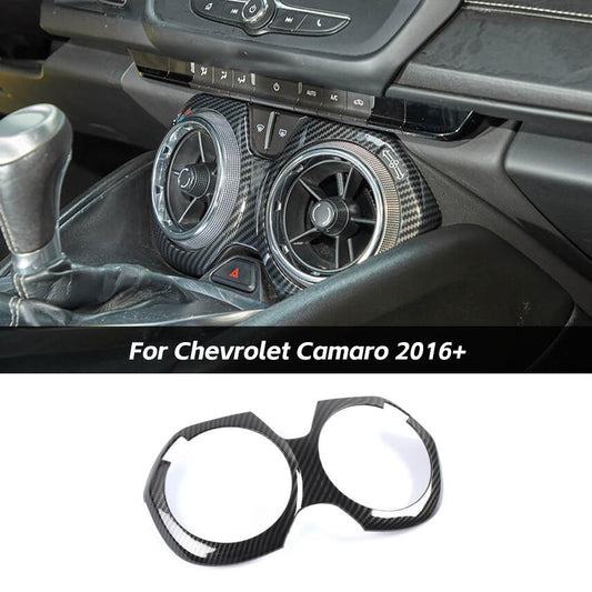 Central Control Air Condition Panel Trim For Chevrolet Camaro 2016+ Accessories | CheroCar