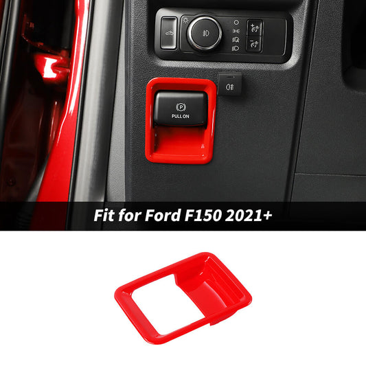 For 2021+ Ford F150 Handbrake Switch Button Panel Decoration