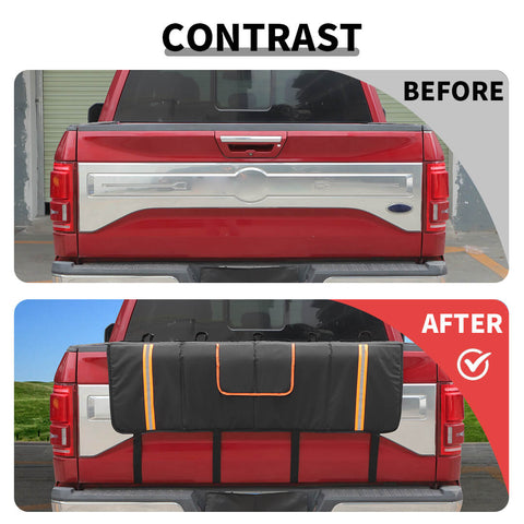For Universal Car Tailgate Cycle Pad Portable Tail Gate Cover Accessories