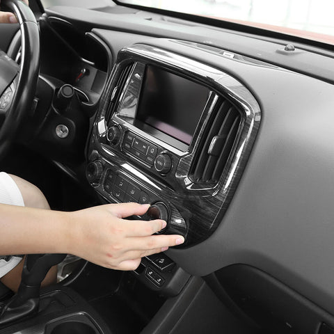 For 2014-2022 Chevy Colorado/GMC Canyon Center Console Navigation Air Vent Panel Cover Trim B Style