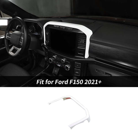 Central Control Navigation Cover Trim Frame For Ford F150 2021+ Accessories | CheroCar