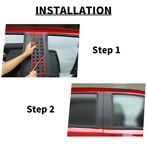 For 2023+ Chevy Colorado/GMC-CANYON Car Window Center Pillar Trim Panel Cover