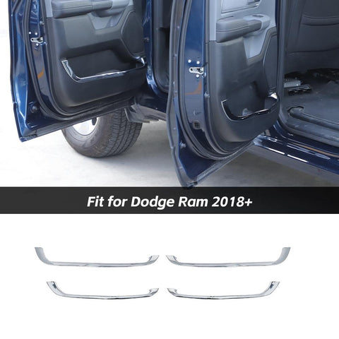 Front+Rear Door Storage Compartment Trim For Dodge Ram 2018+ Accessories | CheroCar