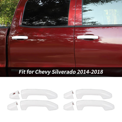 For 2014-2018 Chevy Silverado/ GMC Sierra Exterior Door Handle Cover Trim Decor