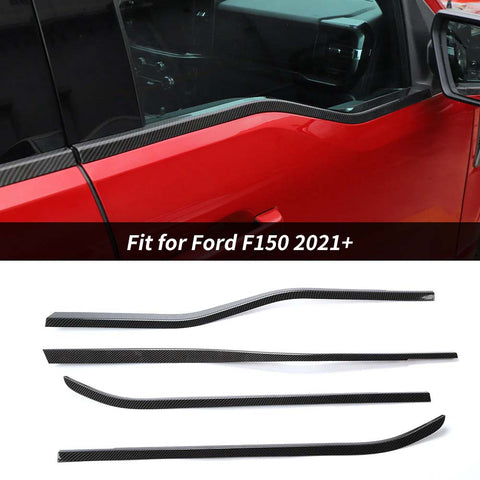 Window Sill Trim Decor Strips For 2021+ Ford F150｜CheroCar