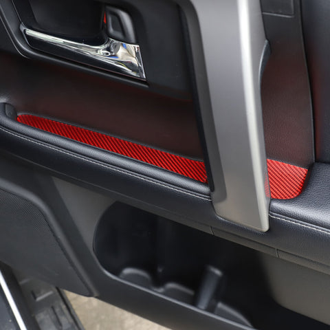 For 2010-2023 Toyota 4Runner Door Storage Box Mat Slot Panel Trim