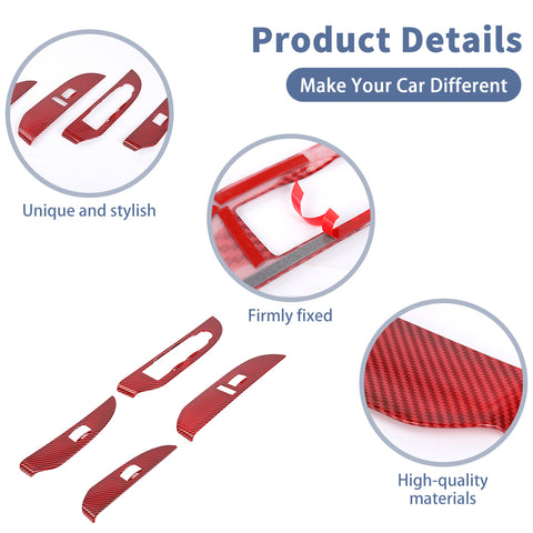 For 2007-2013 Chevy Suburban/Tahoe/Avalanche/GMC YUKON/SIERRA Inner Window Lift Switch Trim