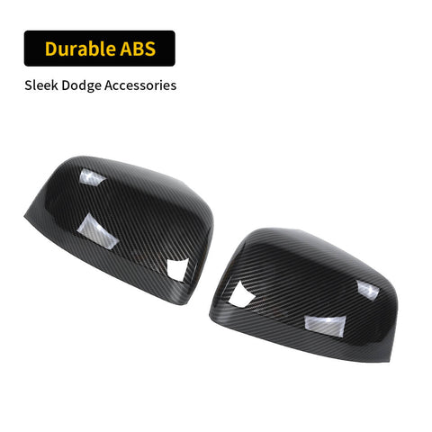 For 2011-2020 Dodge Durango Car Door Handle Rearview Mirror Shell Trim Cover Kit