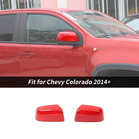 Side Half Rearview Mirror Cover Trim For Chevy Colorado 2014+ Accessories | CheroCar