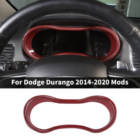 For 2014-2020 Dodge Durango Center Console Dashboard Instrument Box Cover Trim