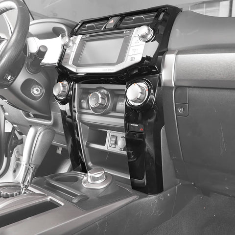 For 2010-2019 Toyota 4Runner Central Navigation Panel Air Conditioner Cover Trim