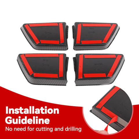 For 2024+ 4Runner Interior Door Handle Bowl Panel Cover Trim