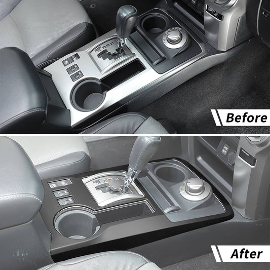 For 2010-2023 Toyota 4Runner Inner Gear Shift Panel Decor Cover Trim Bezels