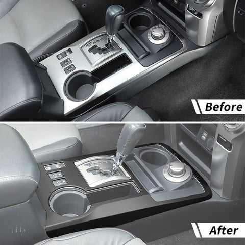 For 2010-2023 Toyota 4Runner Inner Gear Shift Panel Decor Cover Trim Bezels