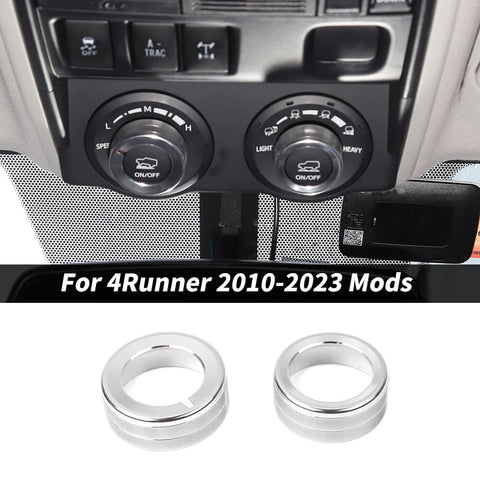 For 2010-2023 4Runner Driving Mode Switch Knob Button Trim Ring