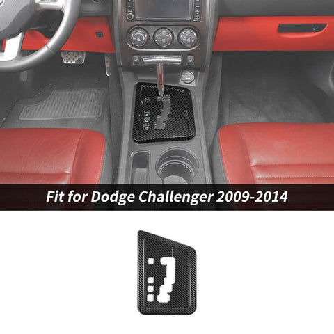 Center Control Gear Shift Panel Cover Trim Decor For Dodge Challenger 2009-2014 Accessories | CheroCar